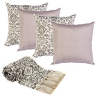 Manta Luxo P/sofá 2x1,4m E 4capas Almofada Medalhvsk102