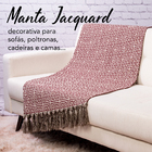 Manta Luxo P/sofá 3,5x1,4m E 4 Capas Almofada Etnk27