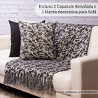 Manta Luxo P/sofá 3x1,4m E 2 Capas Almofada Pixelvsk172