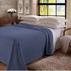 Manta Microfibra Casal Unicolor 180x220 Jolitex  Azul