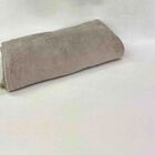 Manta Microfibra Lisa - Cinza Claro