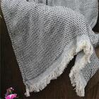 Manta Munique Cinza Chumbo Xale Protetor Sofá 2,10x1,50m