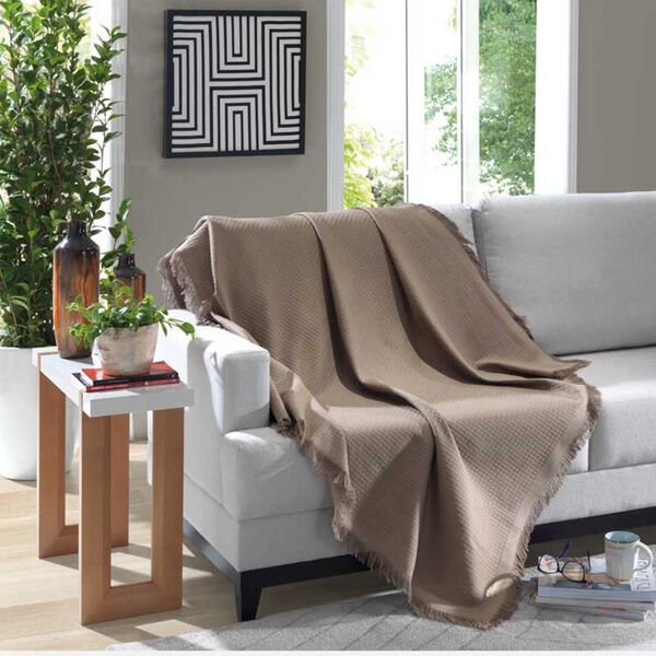 Manta P/ Sofá - Marrocos - 3 Lugares - 1 50m X 2 10m - Castan