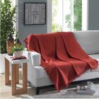 Manta P/ Sofá - Marrocos - 3 Lugares - 1 50m X 2 10m - Vermel