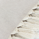 Manta P Sofá Jacquard Protetora Zig-zag11 Cinza 1,80x1,40