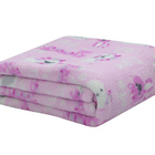 Manta Para Bebê Safari Rosa Infantil Microfibra Camesa 80x110