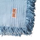 Manta para Sofá Áustria Maquinetado Azul 1,10x0,90 m Guaratinguetá