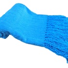 Manta Para Sofá Azul Turquesa Em Chenille