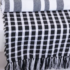 Manta para Sofá Black & White Missoni 150x140cm - Artesanal T