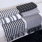 Manta para Sofá Black & White Missoni 150x140cm - Artesanal T