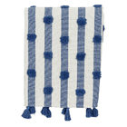 Manta Para Sofá Bloucle Kenia Azul 1,40X1,80m Jolitex