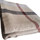 Manta para Sofá Burberry Bege 1,2x1,80m Mello Tecelagem