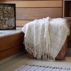 Manta Para Sofá Cru Indiano