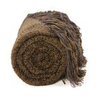 Manta Para Sofá De Chenille Cor Marrom