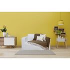 Manta Para Sofá De Chenille Cor Marrom