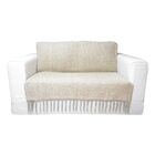 Manta Para Sofá De Chenille Cor Palha