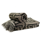 Manta Para Sofá Gigante Cama Cobert 2,10x1,40m Creta Preta