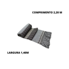 Manta Para Sofá Gigante Decorativa Protetora 2,20 X 1,40m Mar