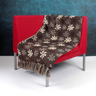 Manta Para Sofá Grande Jacquard 1,8 X 1,4m Flor_vs-mt014