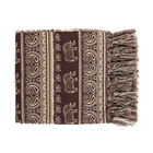 Manta Para Sofá Grande Jacquard 1,8 X 1,4m Indiano_vs-mt016