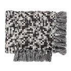 Manta Para Sofá Grande Jacquard 1,8 X 1,4m Pixel-mt009
