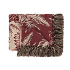 Manta Para Sofá Grande Jacquard 1,8 X 1,4m Tropical-mt010