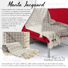 Manta Para Sofá Grande Jacquard 2,5 X 1,4m Corda_vs-mt049