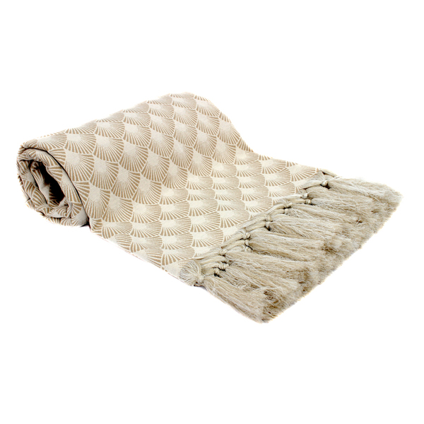 Manta Para Sofá Grande Jacquard 2,5 X 1,4m Escamas-mt040