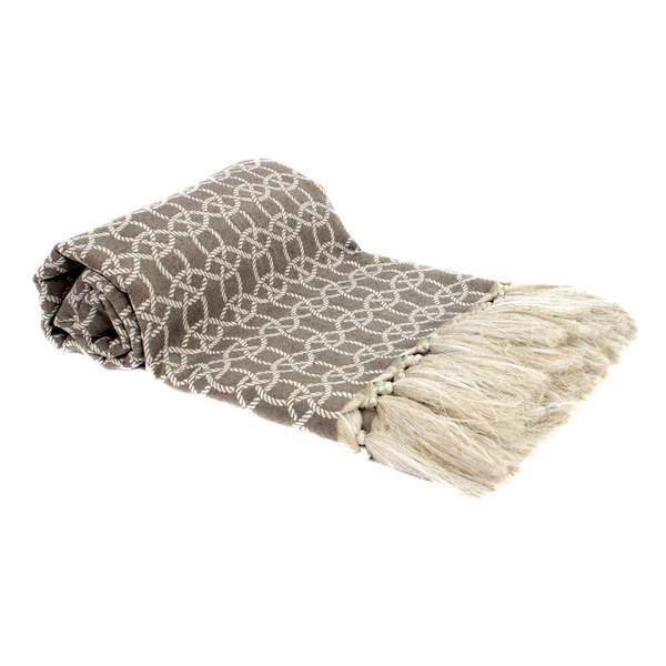 Manta Para Sofá Grande Jacquard 2 X 1,4m Corda_vs-mt031