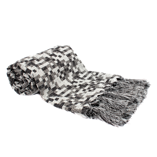 Manta Para Sofá Grande Jacquard 3,5 X 1,4m Pixel-mt083