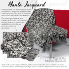 Manta Para Sofá Grande Jacquard 3,5 X 1,4m Pixel_vs-mt091