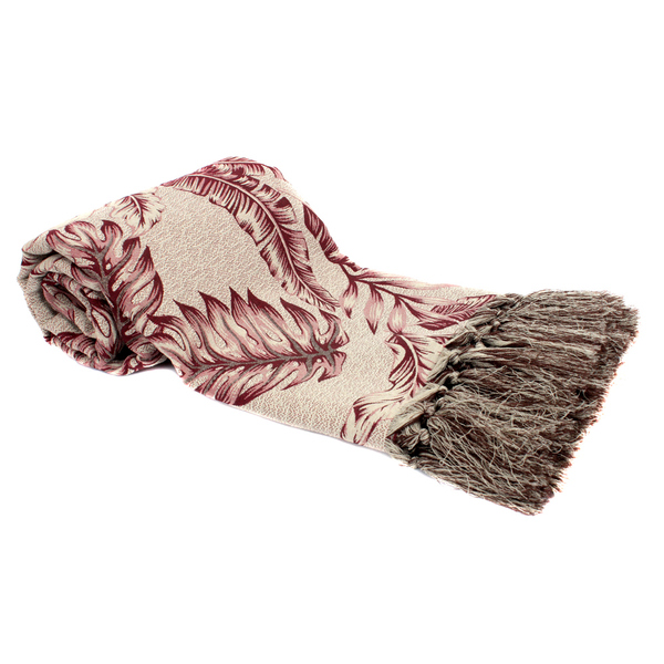 Manta Para Sofá Grande Jacquard 3,5 X 1,4m Tropical-mt084