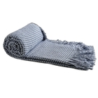 Manta para Sofá Pied Poule Cinza 2,20x2,00 m Guaratinguetá