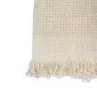 Manta para Sofá Retangular Bege