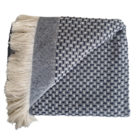 Manta para Sofá Salina Azul Marinho 1,20x1,45m Mello Tecelagem