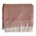 Manta para Sofá Salina Terracota 1,20x1,45m Mello Tecelagem