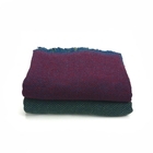 Manta para Sofá Stilo Quadriculada Vermelha e Verde 2,30x1,70 m Santa Sofia