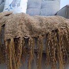 Manta Para Sofá Tabaco Em Chenille