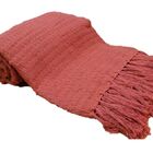 Manta Para Sofá Terracota Zigzag 1.30x1.80