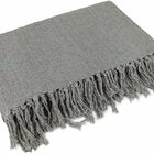 Manta Para Sofá Tipo Manta Capa De Sofá 2,40 X 1,80 Cinza Neb