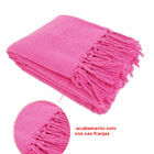 Manta Para Sofá Tipo Manta Capa De Sofá 2,40 X 1,80 Rosa