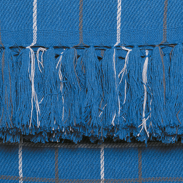 Manta Para Sofá Urban Quadriculada De 1,40 X 1,40 M Safira