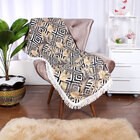Manta Parra Sofá / Poltrona 1,50m X 1,50m Estampada Tecido Ja