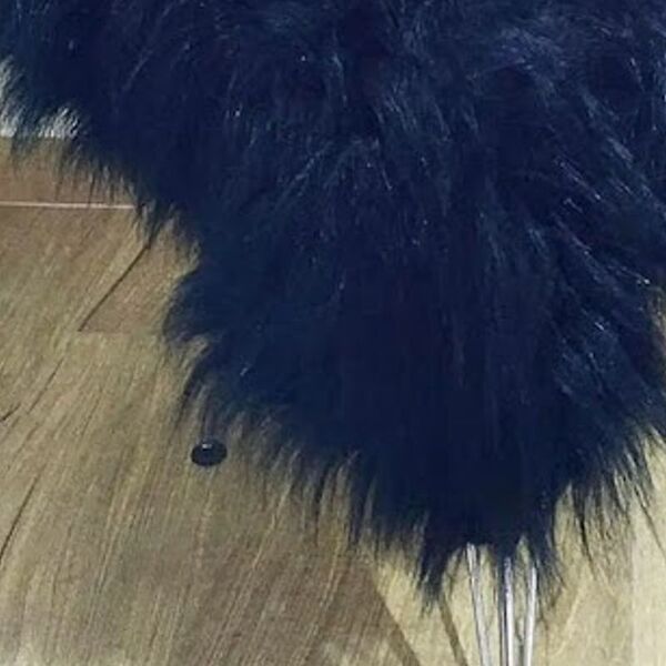 Manta Pelego 2,50x0,50 M  Preto