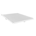 Manta Perfilada Espuma D33 188x138x5cm Herval Branco