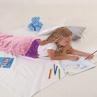 Manta Saco De Dormir Bouton Infantil Microfibra Sereia Lilás