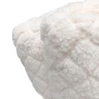 Manta Sherpa Blanket Diamond Natural Queen - Appel