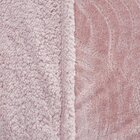 Manta Sherpa Realce Queen Dupla Face 220x240cm Wild Rosê