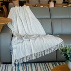 Manta Sofa Carol 180x120cm Casa De Core Cinza