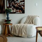 Manta Sofa Luma - Casa De Core Café/leite